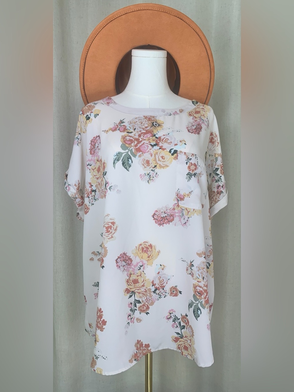 Buffalo David Bitton Boho Floral Blouse XL